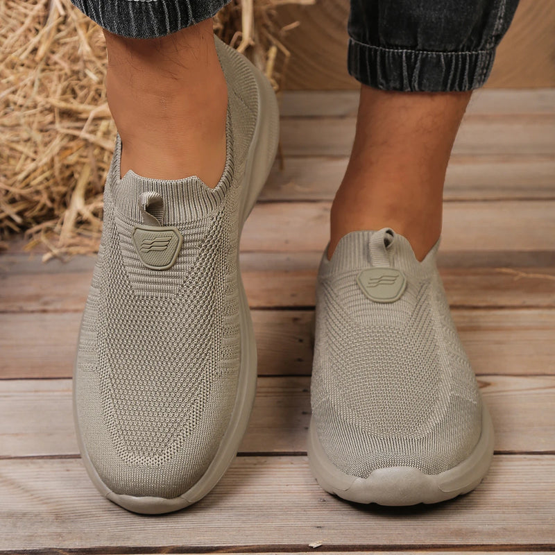 Valery | Slip On Knitted Lightweight Walking Shoes