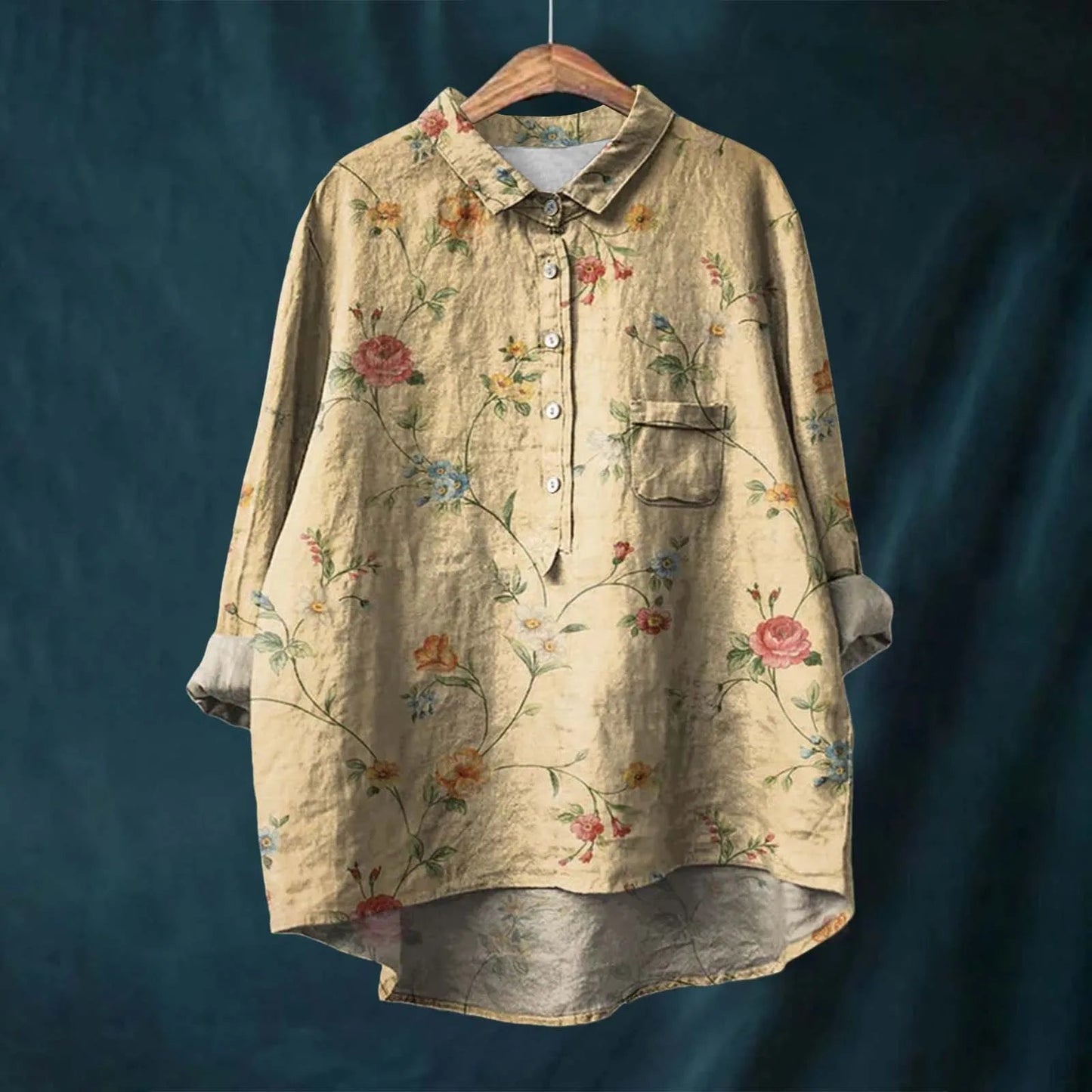 Lucero | Printed Long Sleeve Button Shirt