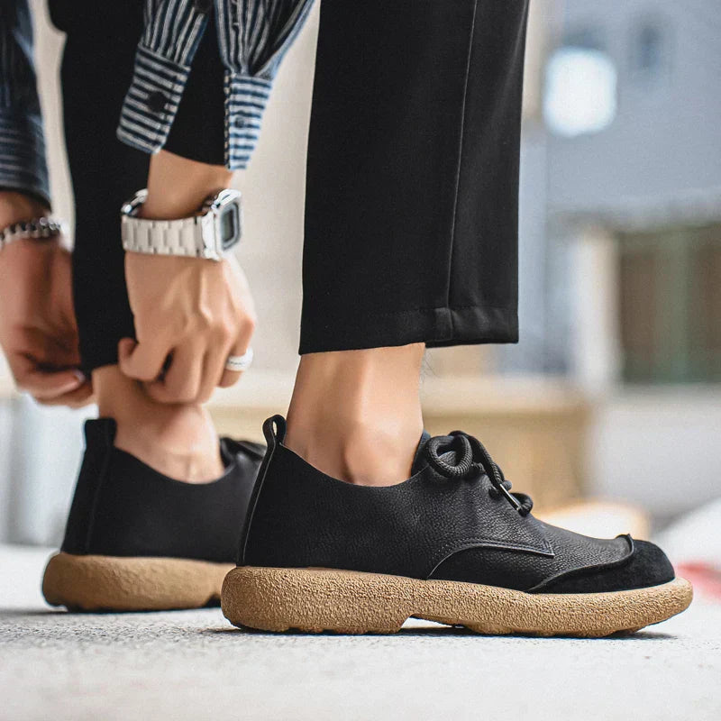 Eddingen | Lace Up Casual Comfort Walking Shoes