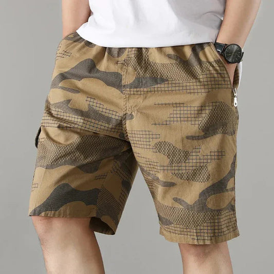 Jireh | Camo Print Casual Shorts