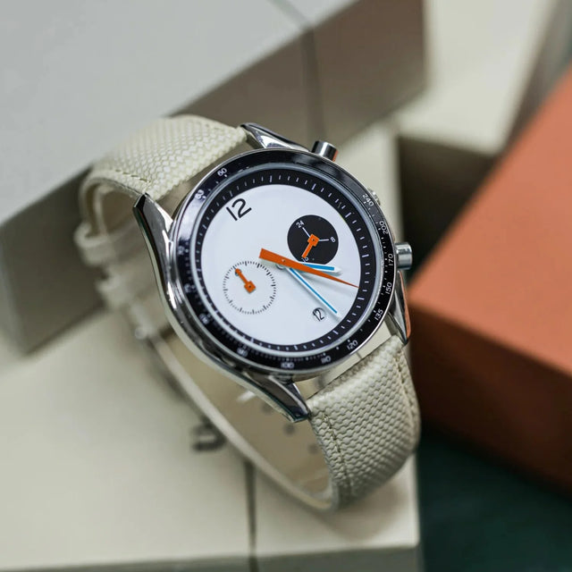 Ertan | Minimalist Chronograph Dial Strap Watch