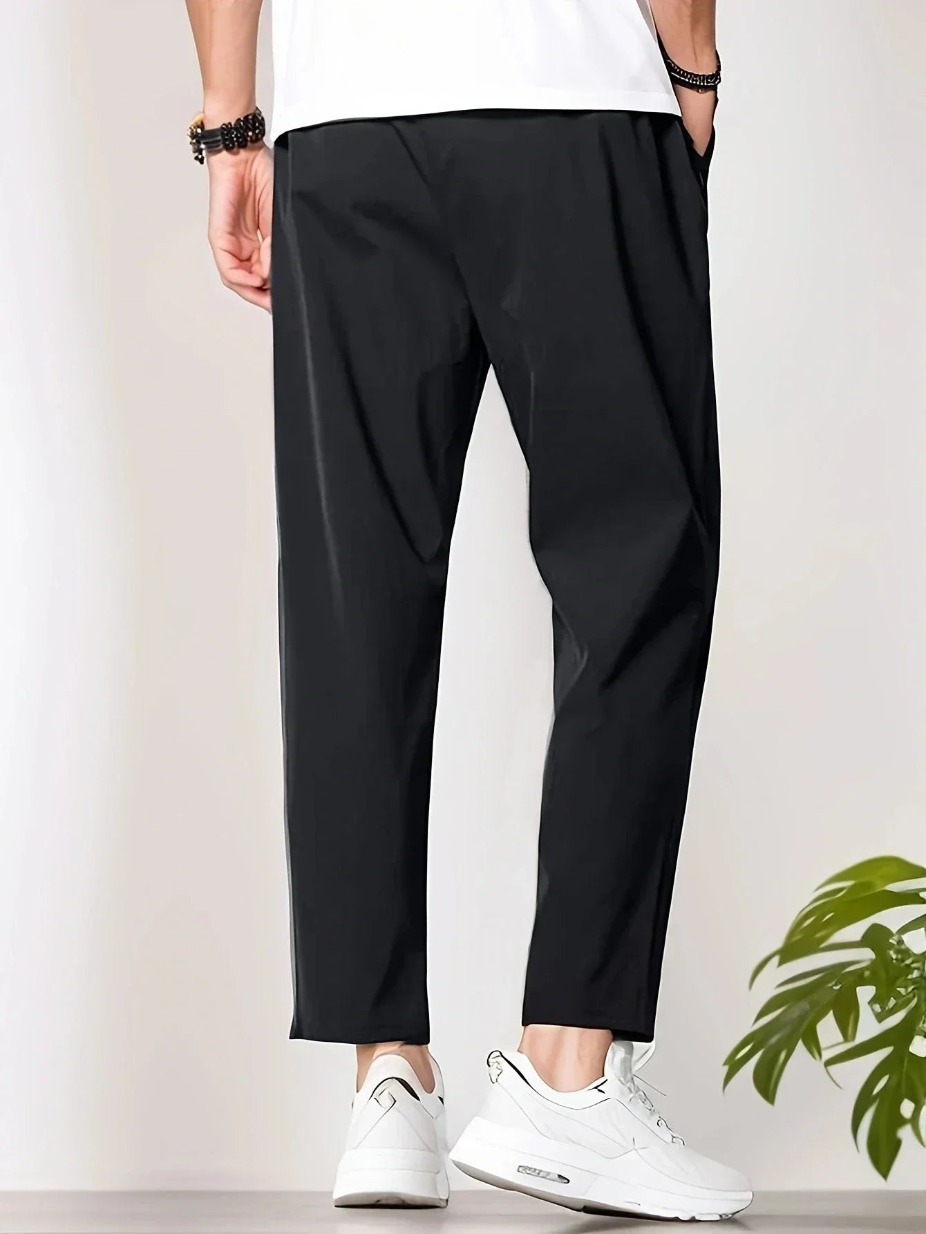 Michale - Casual Tapered Trouser with Side Pockets