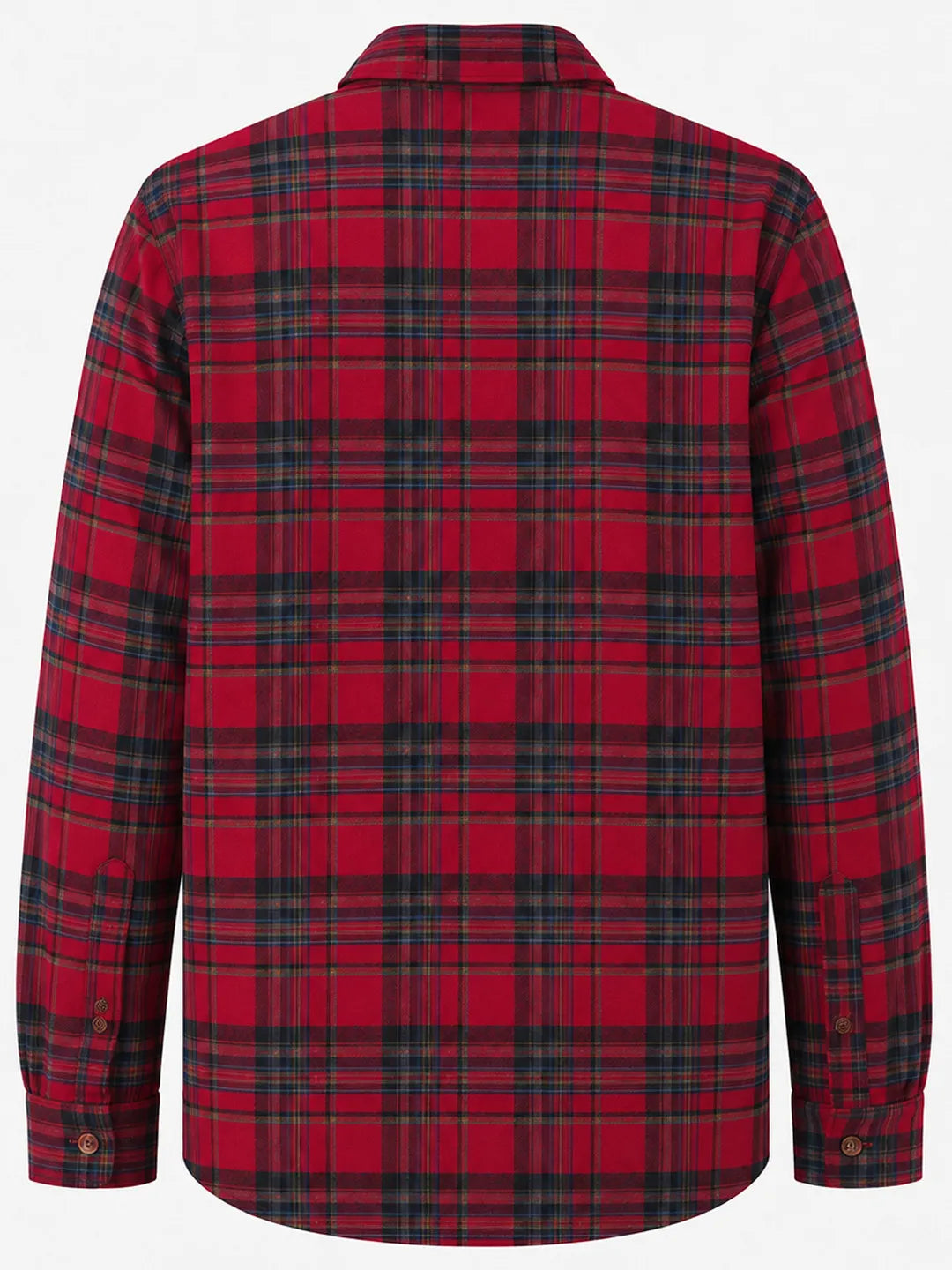 Clement | Plaid Overshirt with Fleece-Like Lining