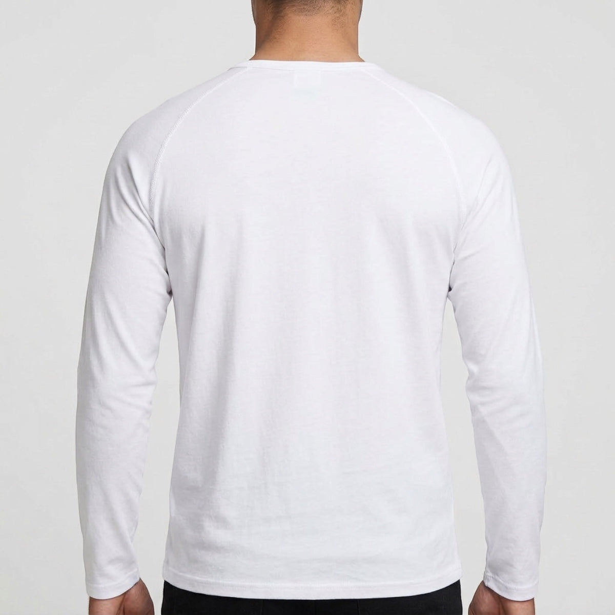 Alan | Long Sleeve Henley Shirt with Buttons