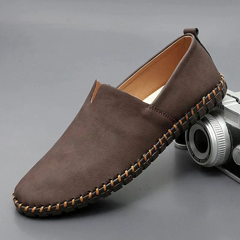 Johnnie | Slip-On Faux Suede Summer Moccasins