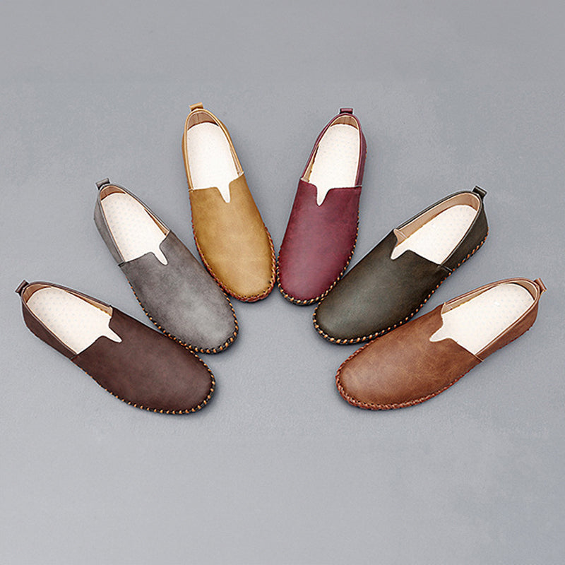 Johnnie | Slip-On Faux Suede Summer Moccasins