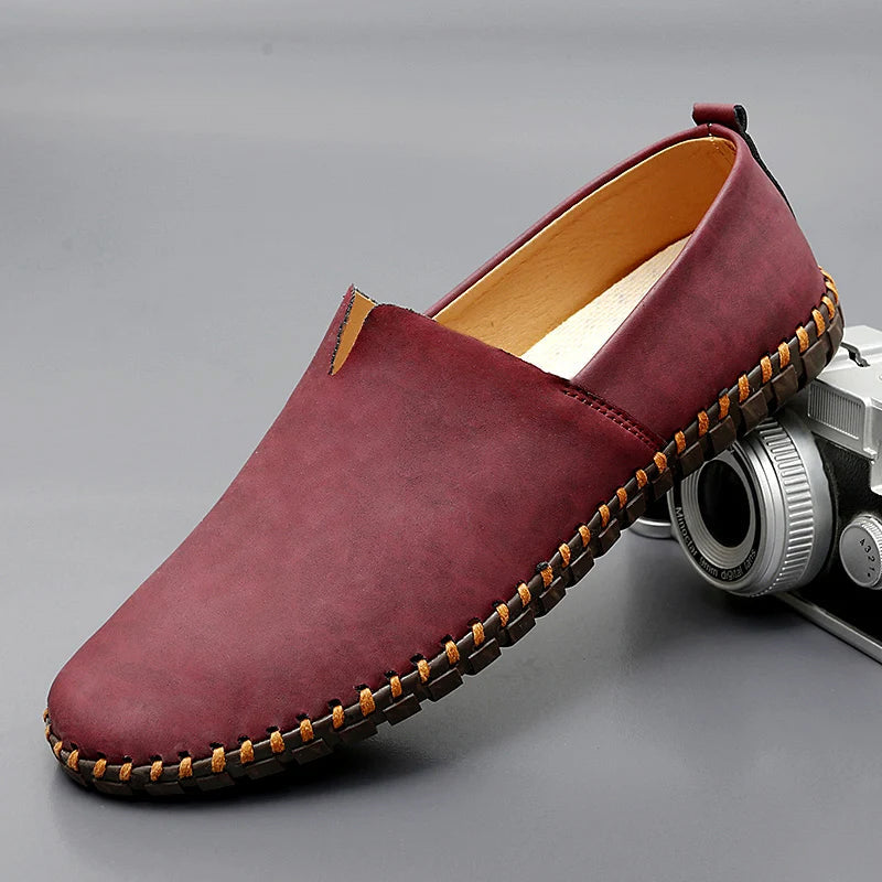Johnnie | Slip-On Faux Suede Summer Moccasins