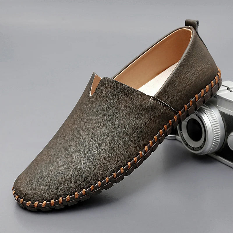 Johnnie | Slip-On Faux Suede Summer Moccasins