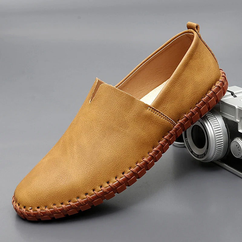 Johnnie | Slip-On Faux Suede Summer Moccasins