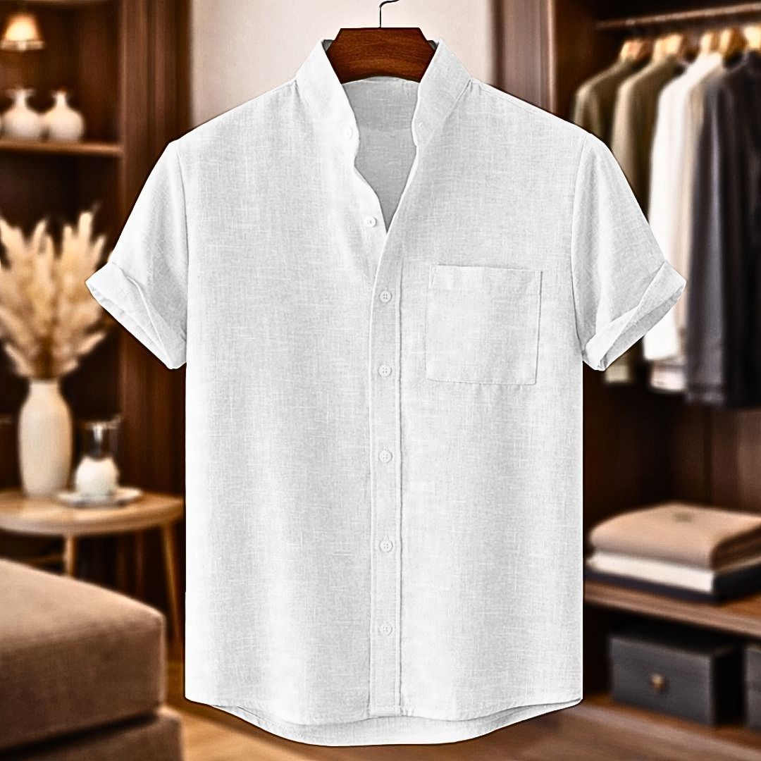 Sinzer | Shirt With Short Sleeves And Pocket