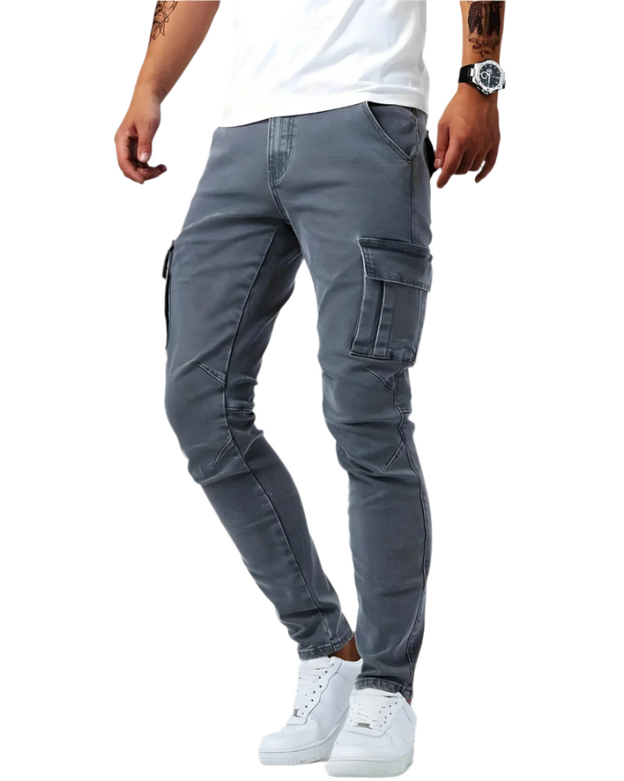 Avinoam |  Slim Fit Cargo Jogger Trousers