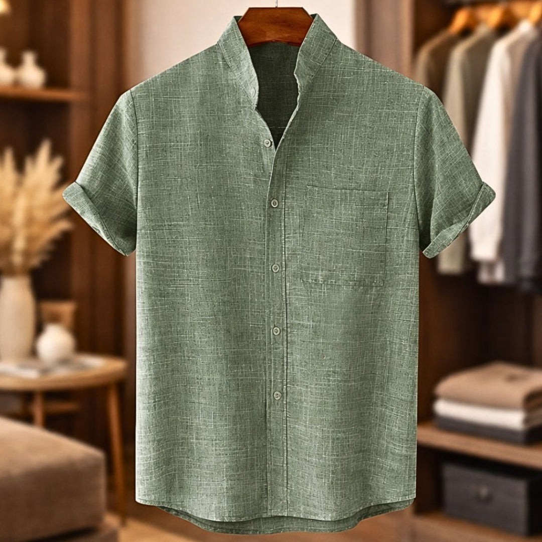 Sinzer | Shirt With Short Sleeves And Pocket