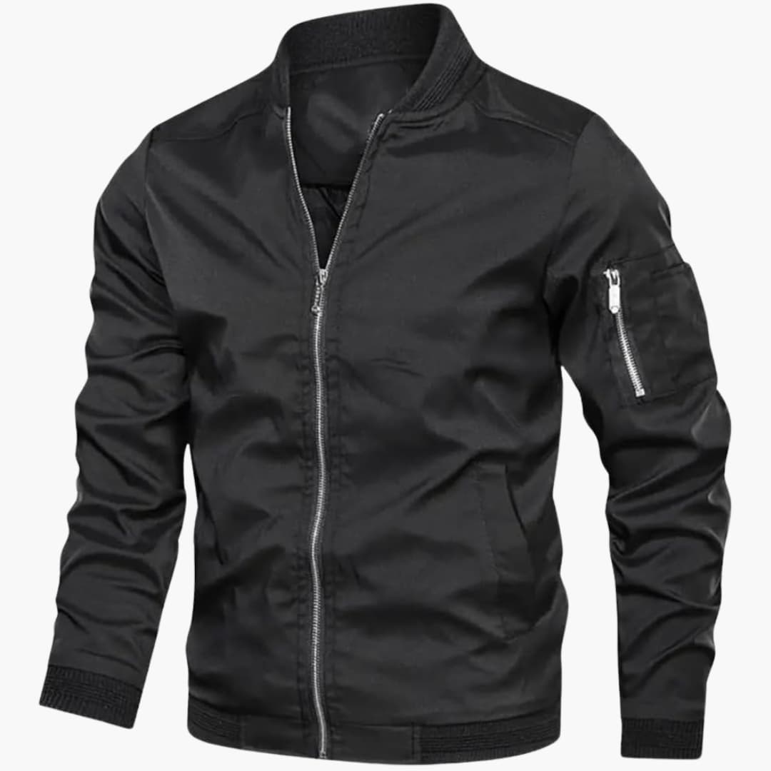 Gumaro | Bomber Jacket With Zip Closure