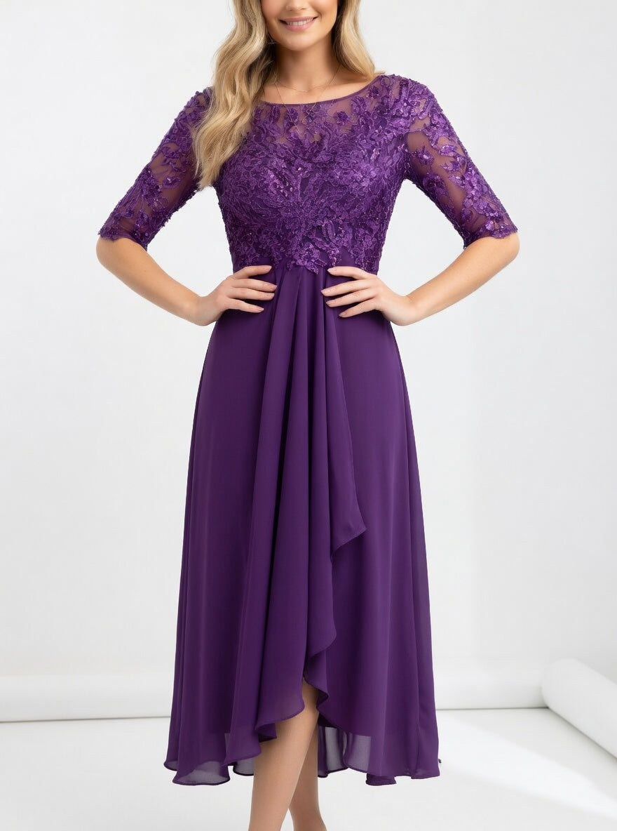 Zerda | Mother Of The Bride Lace Dress