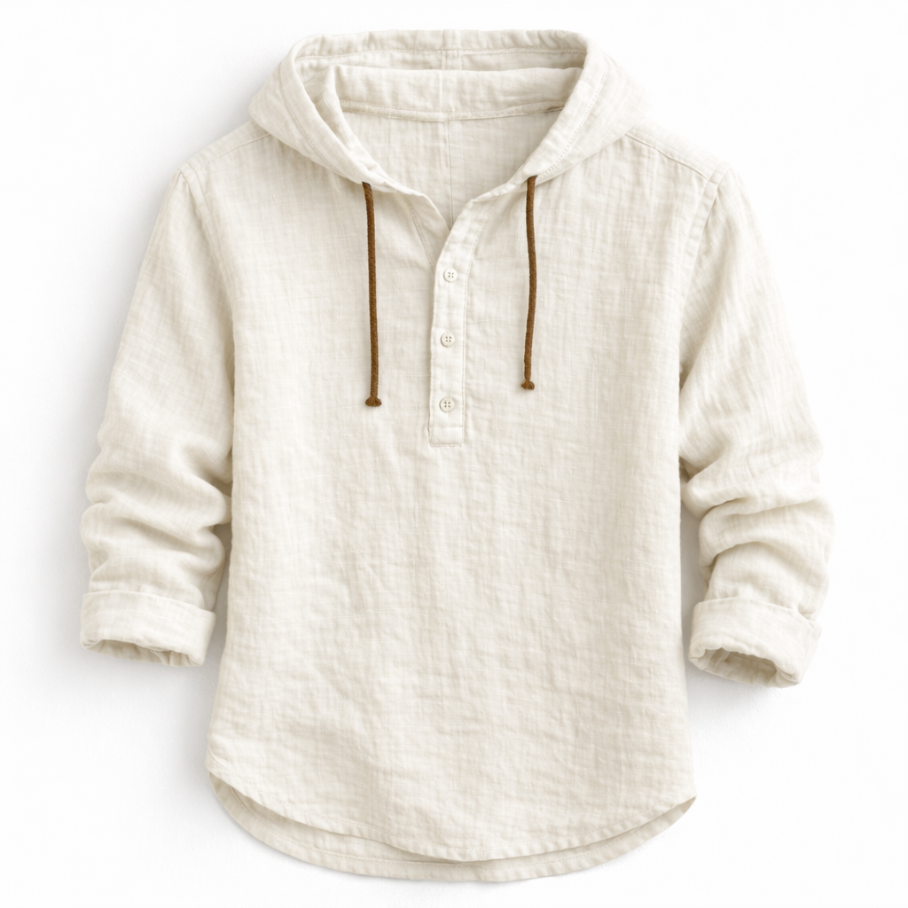 Samuel | Hooded Shirt with Long Sleeves