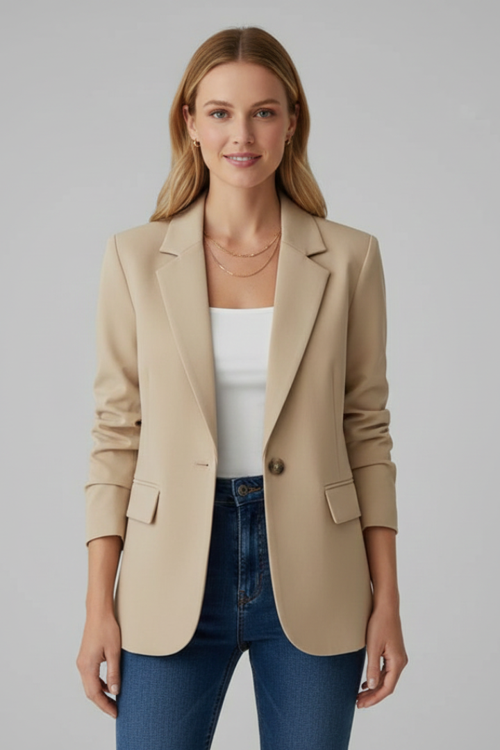 Wiebe | Tailored Blazer with Notched Lapels