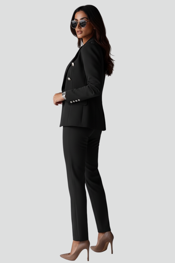 Loes | Suit Set with Blazer and Straight Trousers