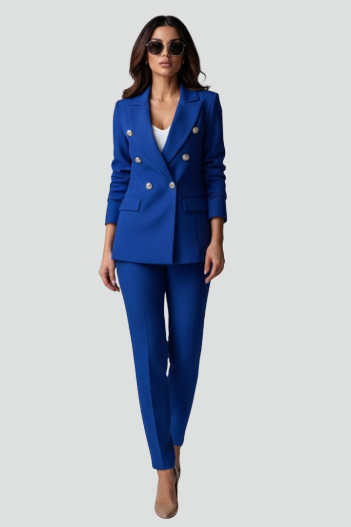 Loes | Suit Set with Blazer and Straight Trousers