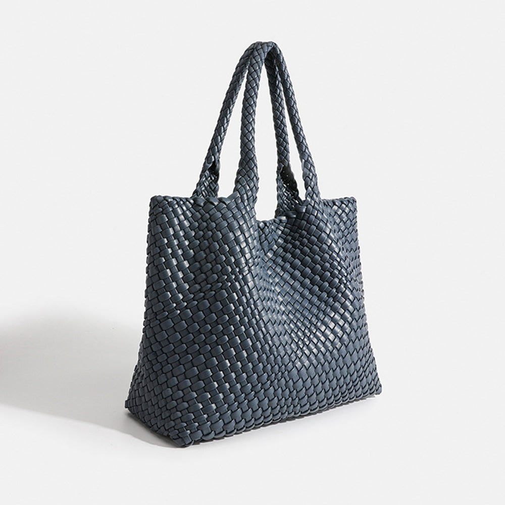 Ezequiel | Basket Weave Tote Bag with Handles