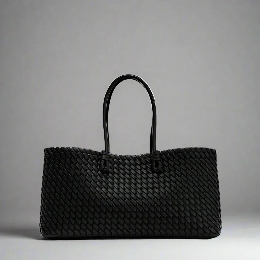 Yuridia | Woven Tote Bag with Double Handles