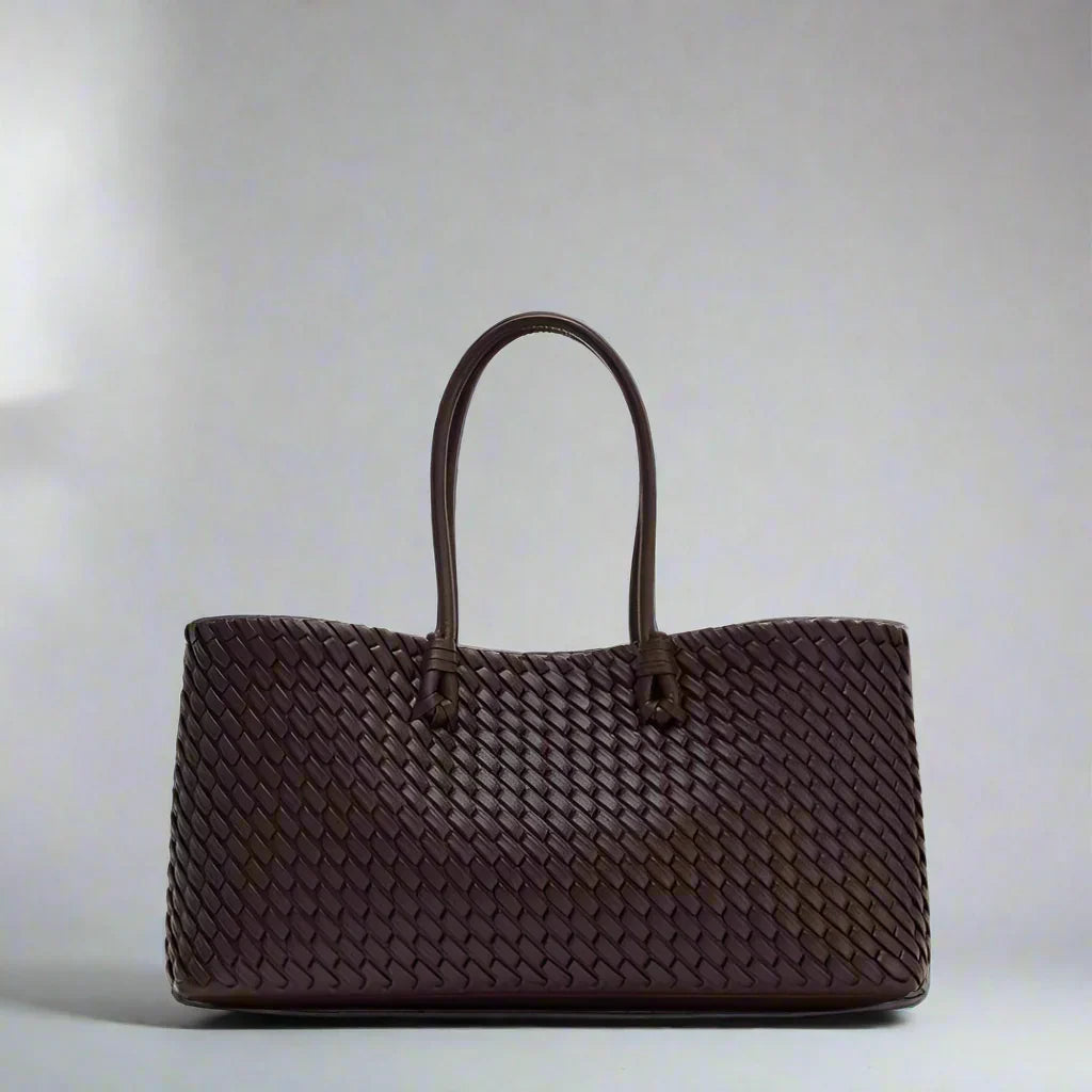 Yuridia | Woven Tote Bag with Double Handles