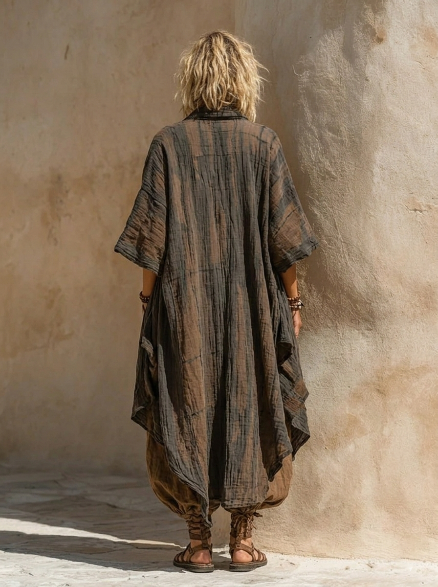 Kauna | Boho 3 Piece Linen Set