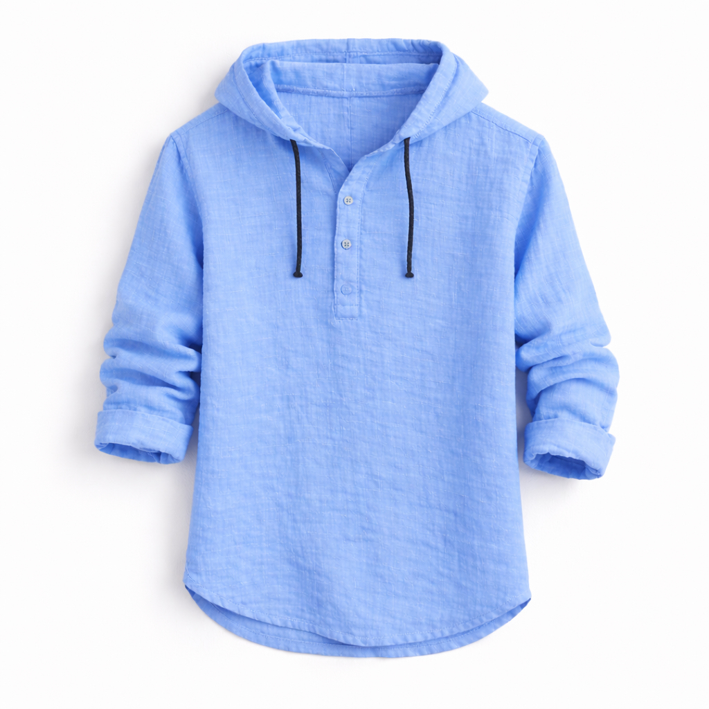 Samuel | Hooded Shirt with Long Sleeves