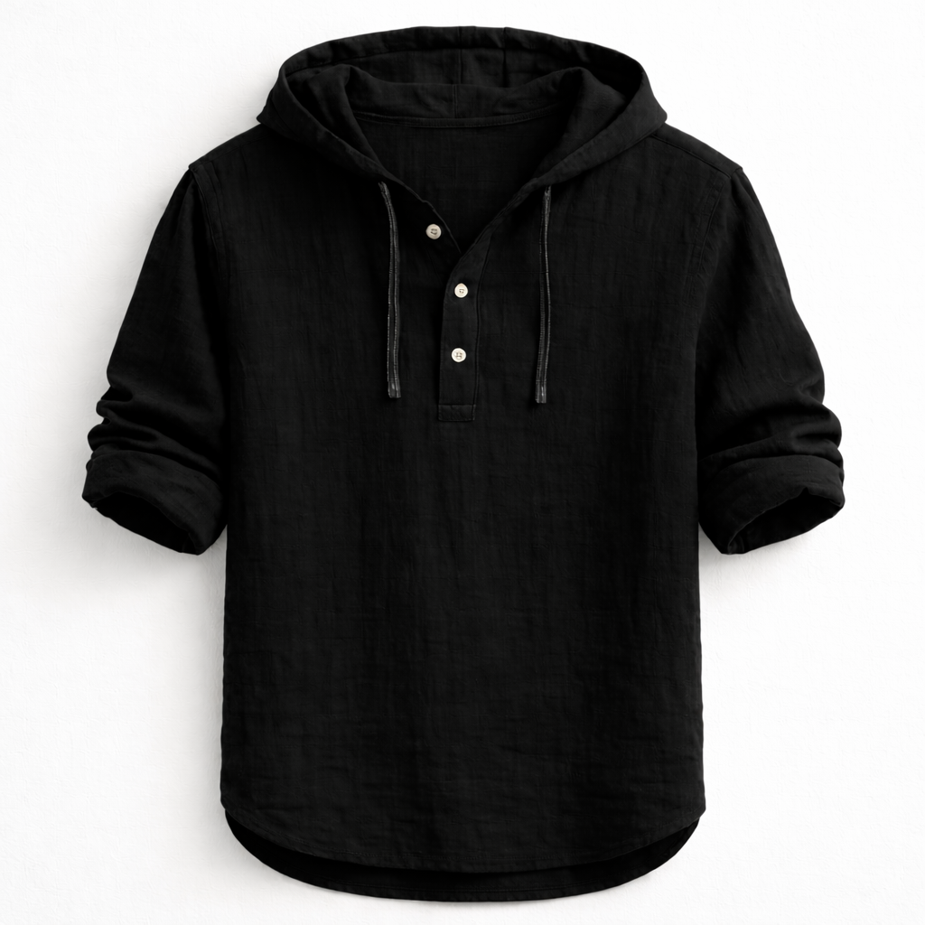 Samuel | Hooded Shirt with Long Sleeves