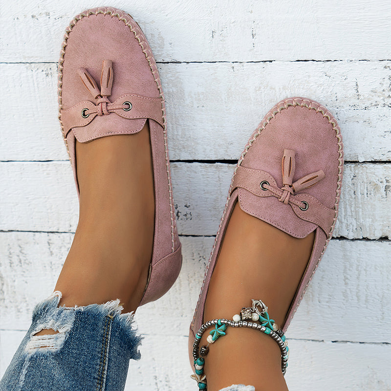 Tânia | Tassel Slip-On Loafers Shoes