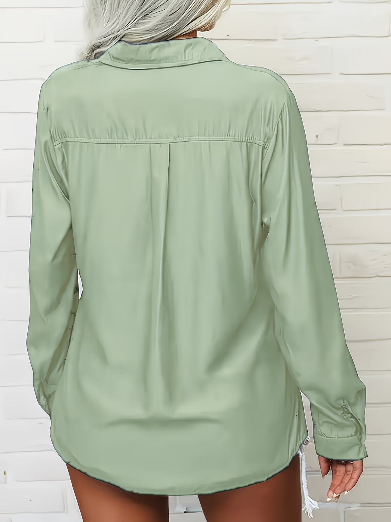 Tierna | Loose Fit Button Shirt Blouse