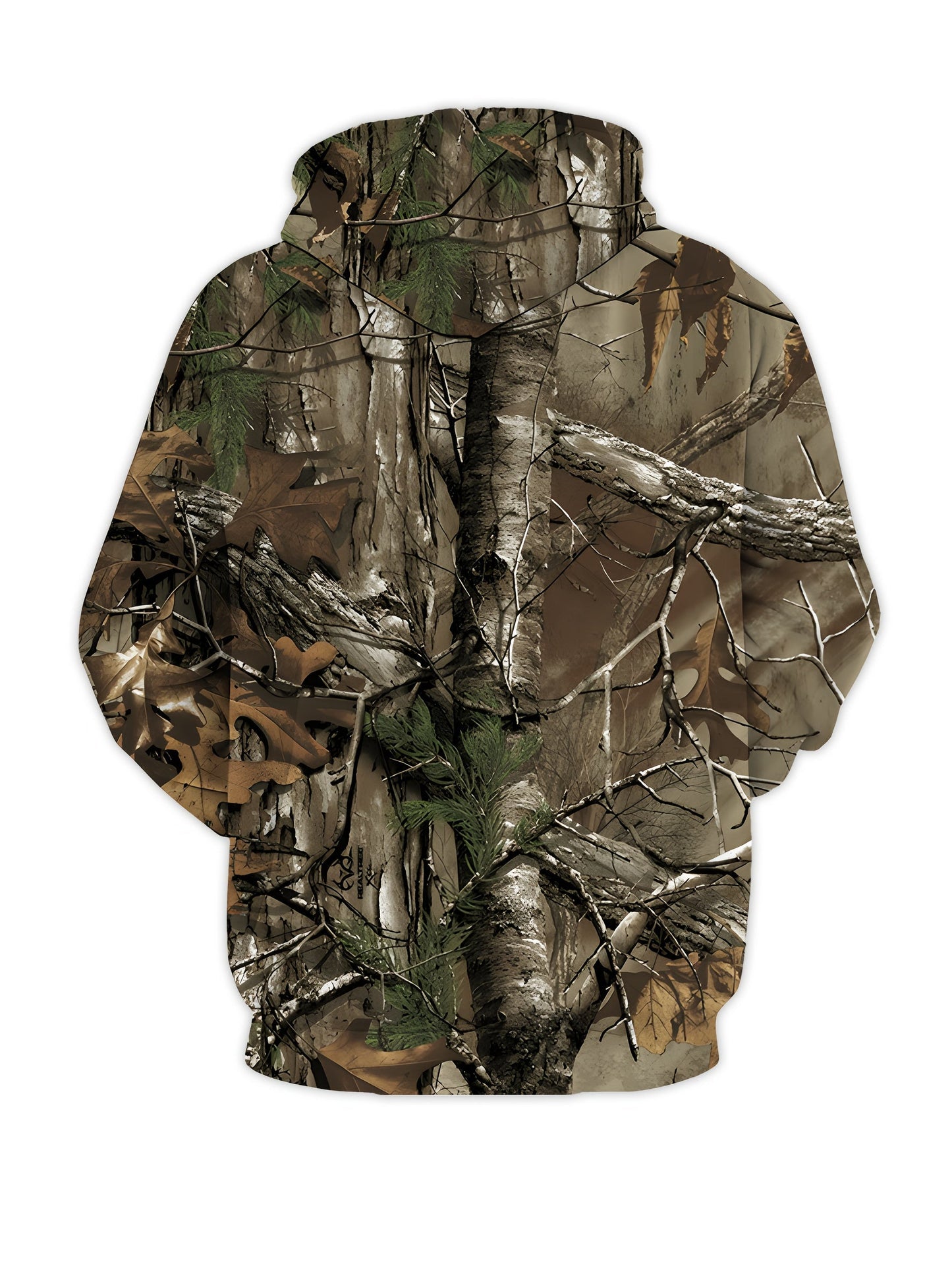 Whitaker | Camouflage Print Zip Up Hooded Jacket