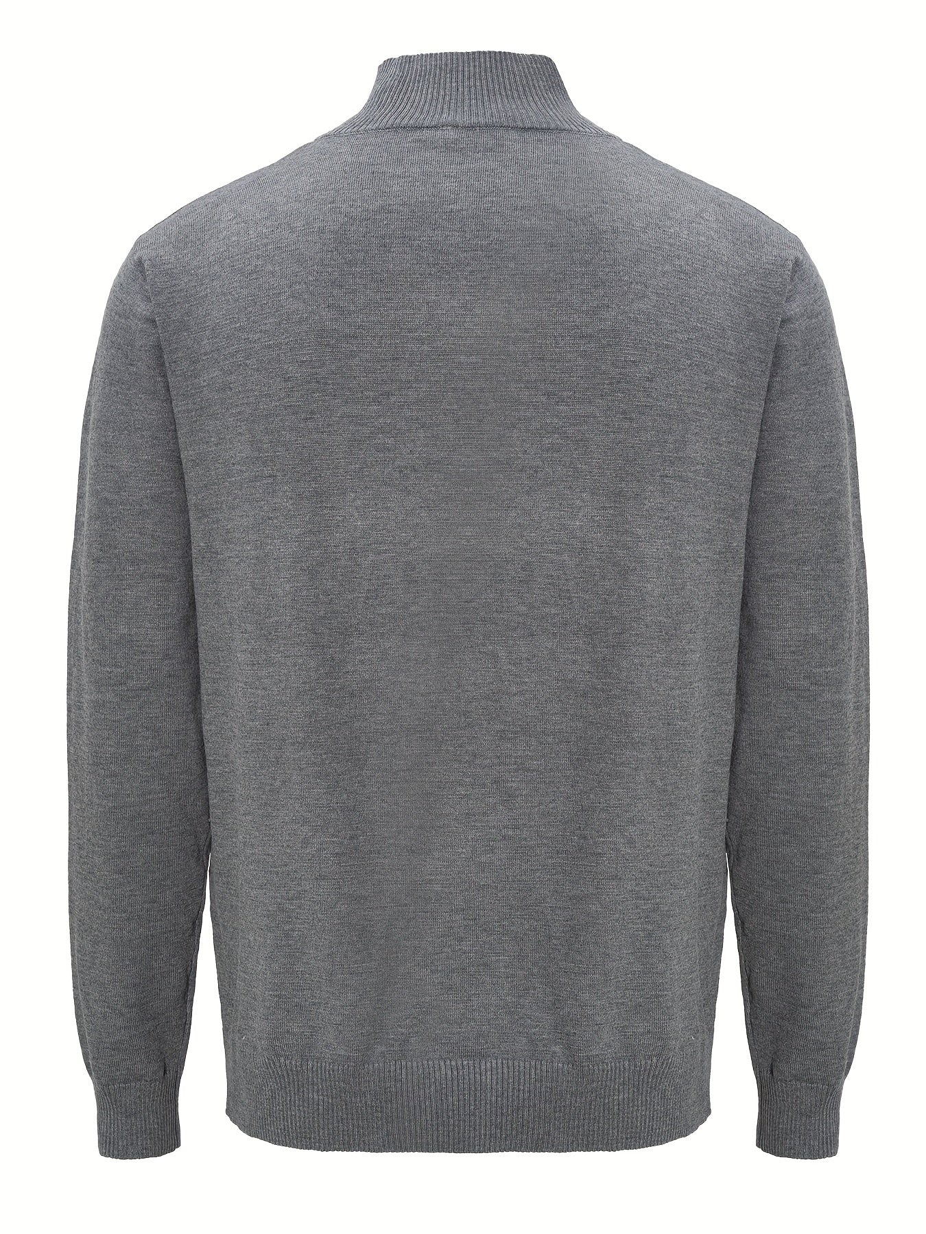 Sumuel | Quarter Zip Knitted Jumper High Neck