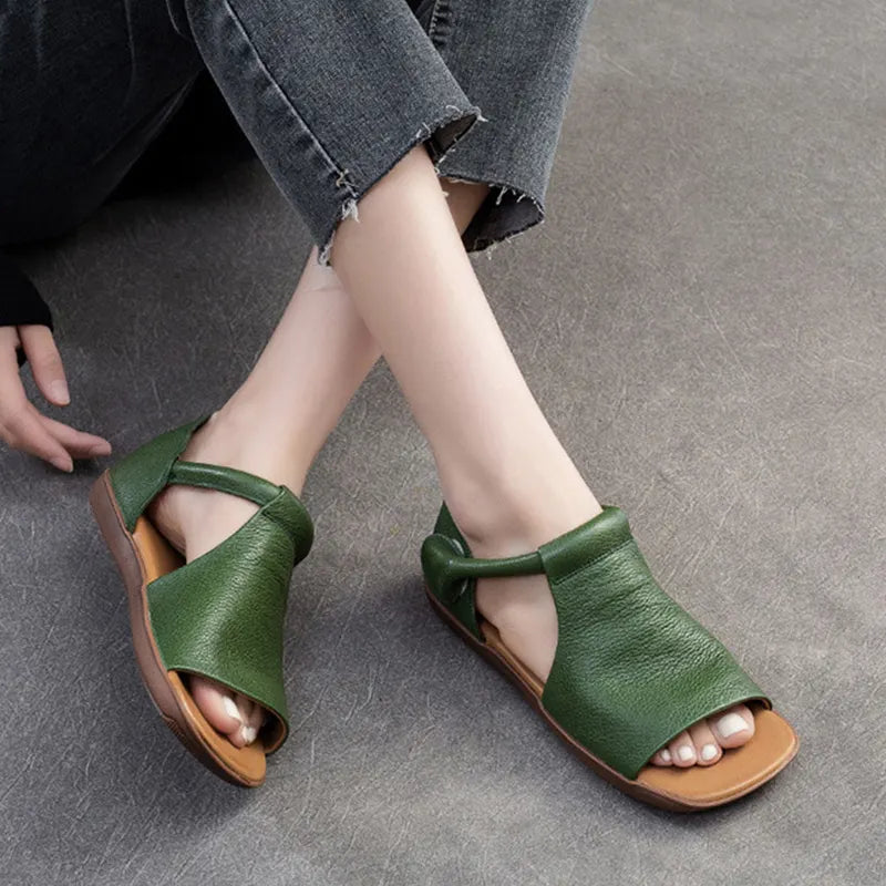 Shanera  | Soft Leather Comfort Walking Sandals