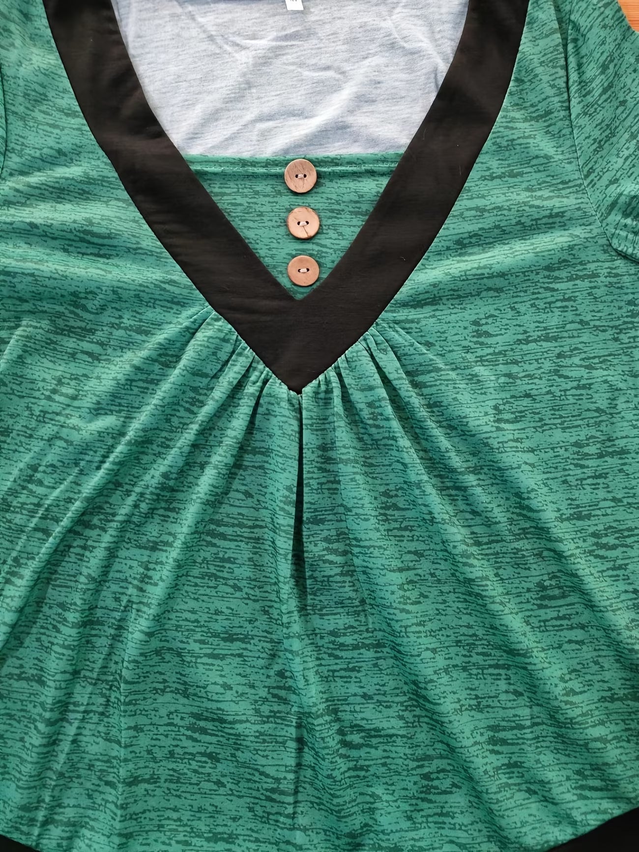 Grisel | Square Neck Button Detail Tunic