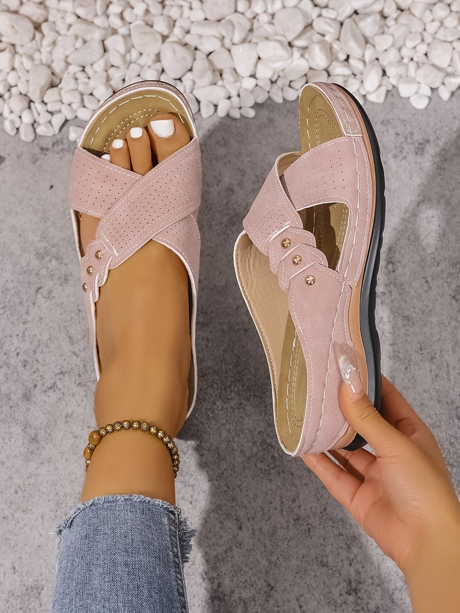 Uandje | Open Toe Slip-On Sandals