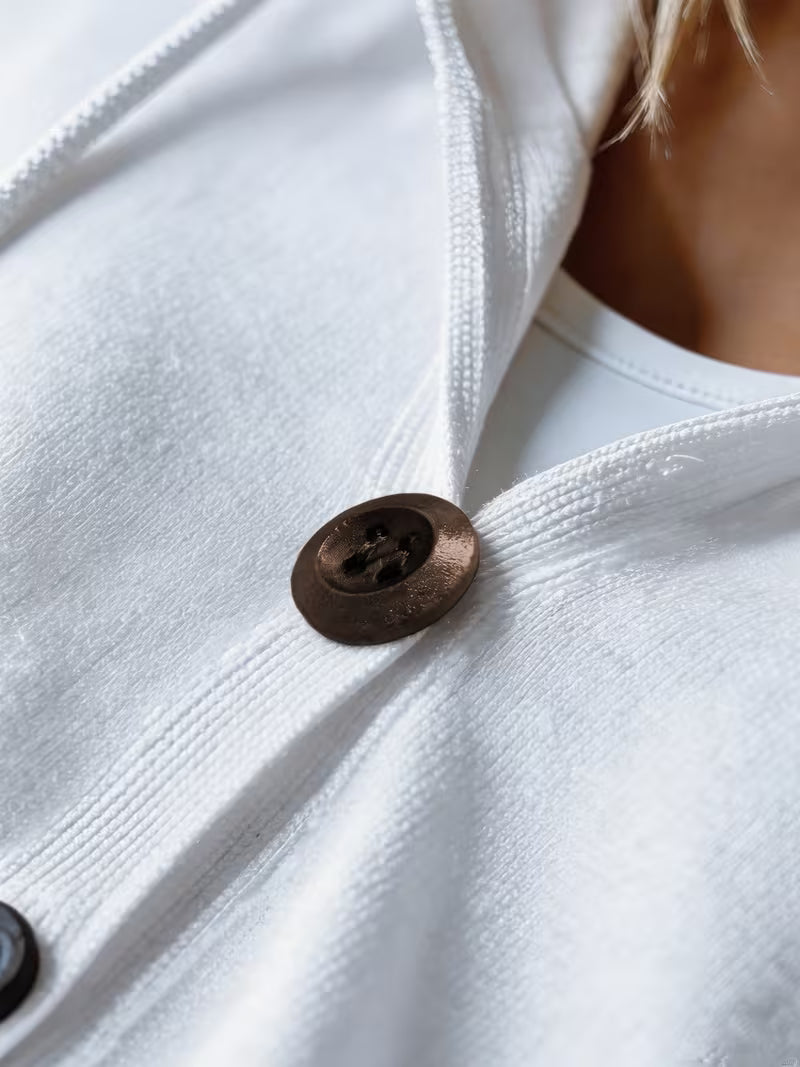Avila | Hooded Button Front Cardigan