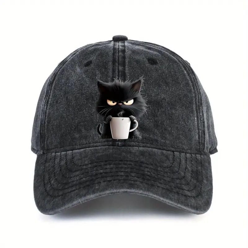 Malenia | Grumpy Cat Washed Baseball Cap