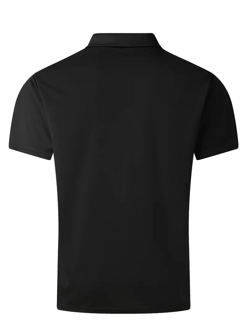 Ilan | Zip Neck Short Sleeve Polo