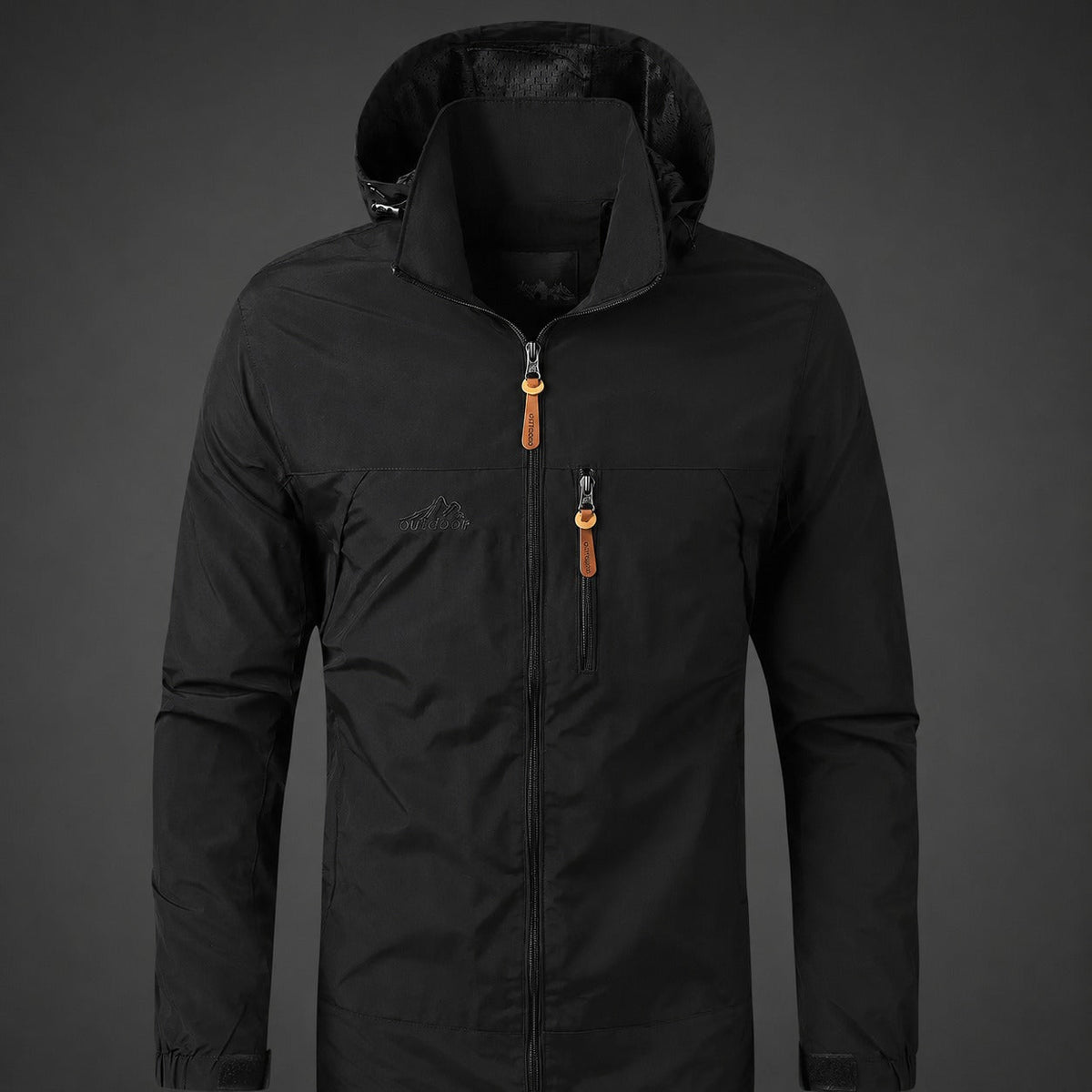 Arie | Jacket with Stand Collar and Zippered Pockets