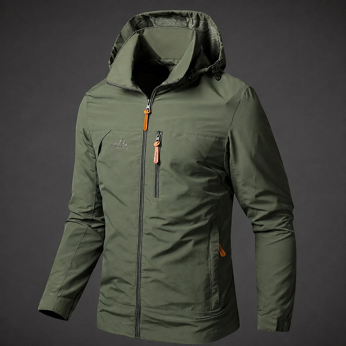 Arie | Jacket with Stand Collar and Zippered Pockets