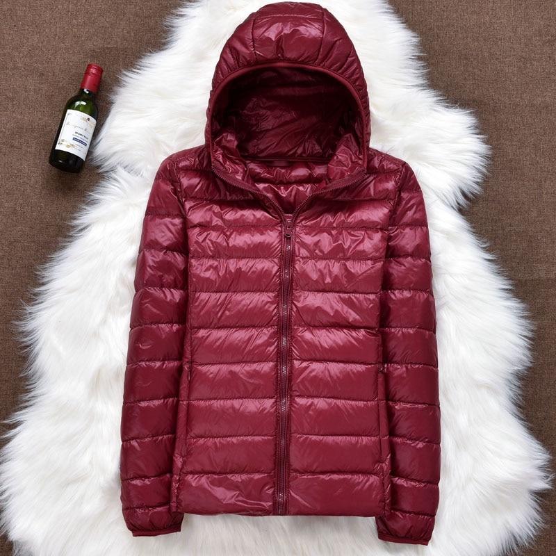 Manuela | Puffer Jacket with Hood and Duck Down