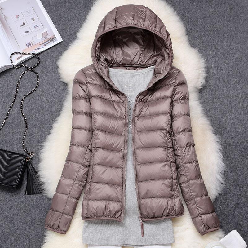Manuela | Puffer Jacket with Hood and Duck Down
