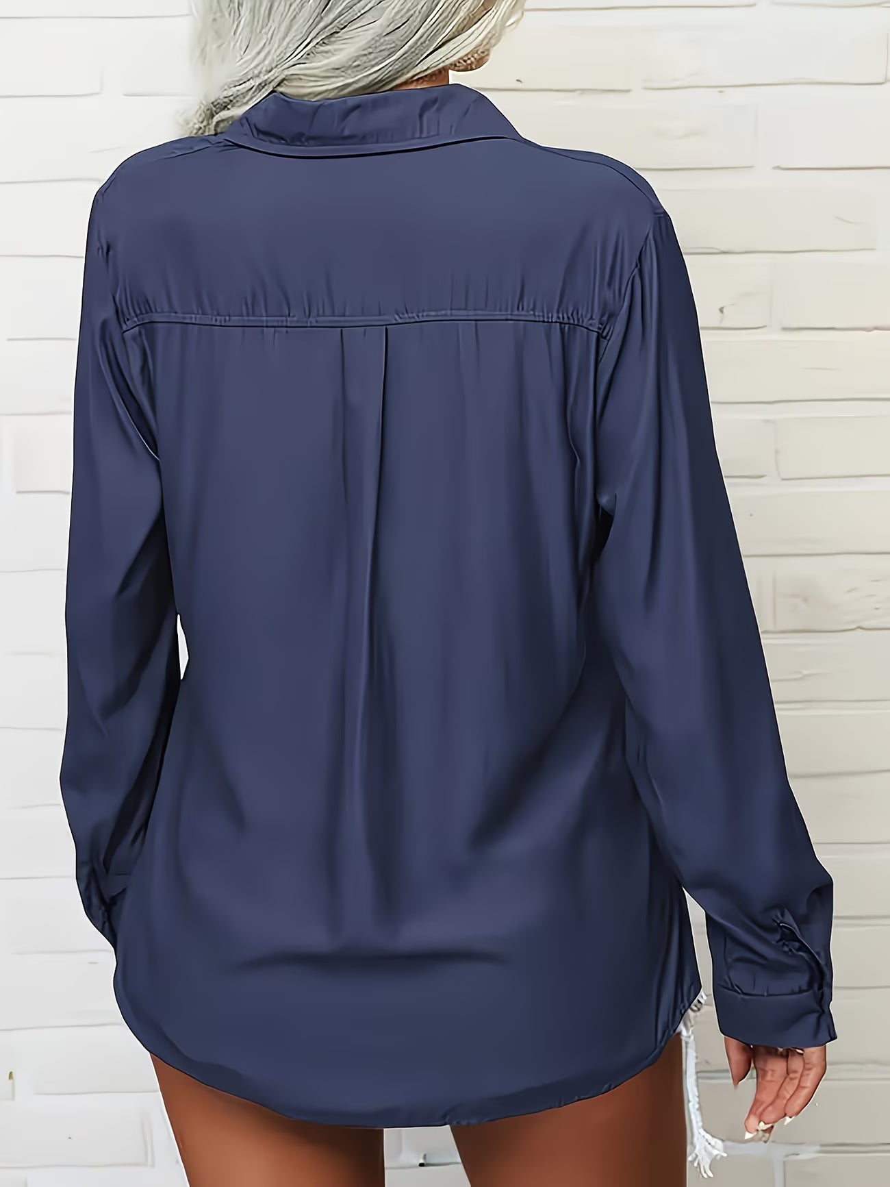 Tierna | Loose Fit Button Shirt Blouse