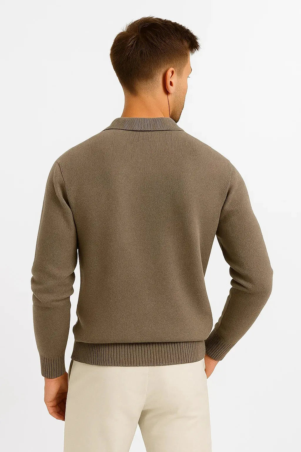 Ramesh | Polo Sweater with Long Sleeves