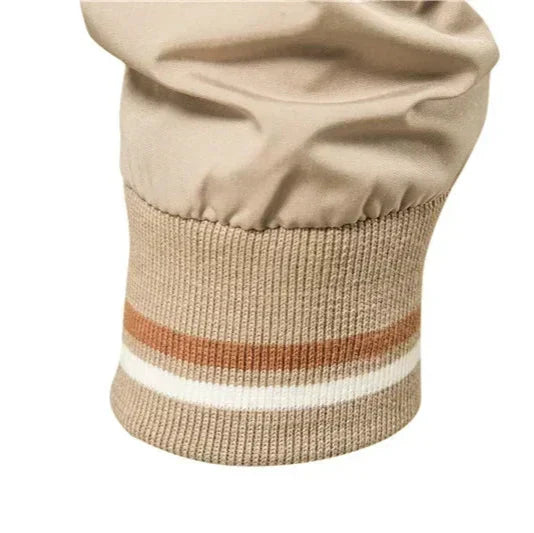 Reynaldo | Bomber Jacket with Ribbed Trim