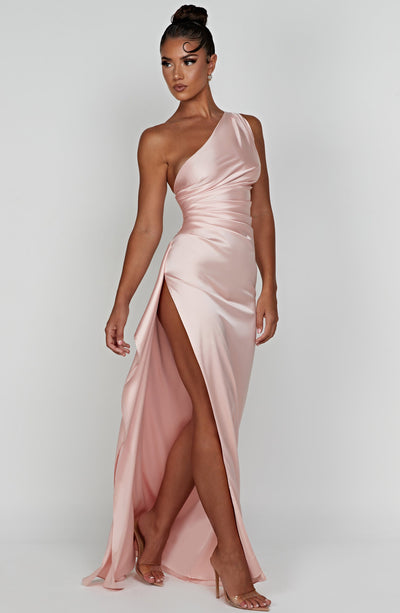 Genesis | One Shoulder Maxi Dress With Split