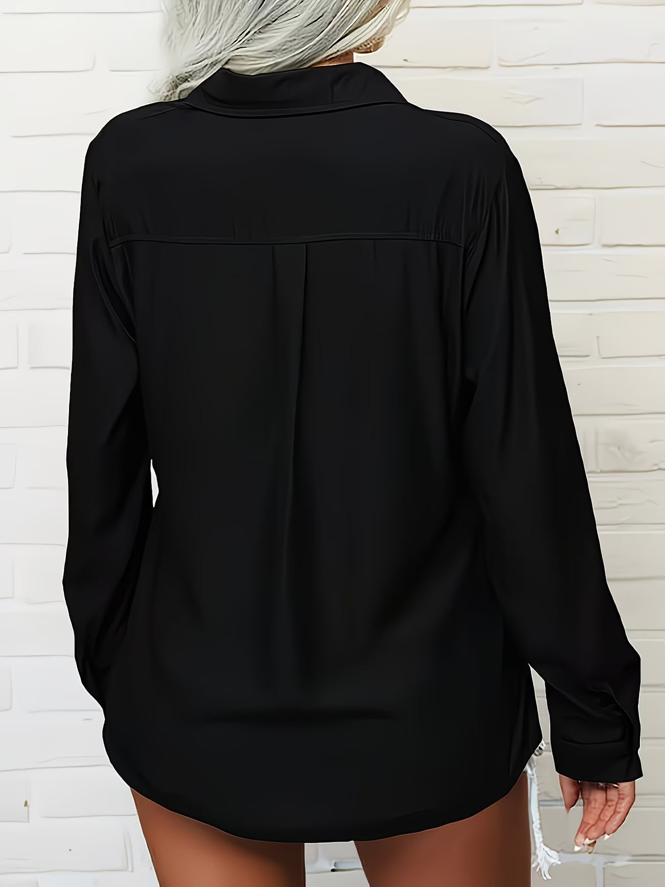 Tierna | Loose Fit Button Shirt Blouse
