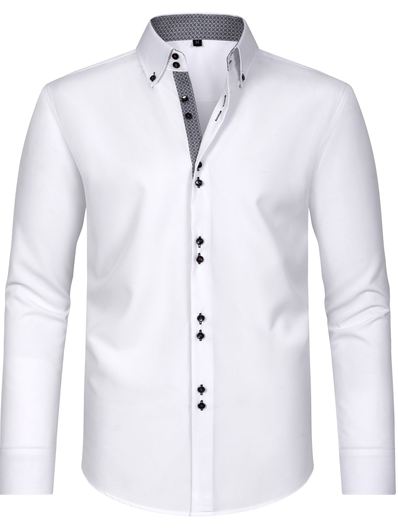 Remco | Long Sleeve Button Collar Shirt