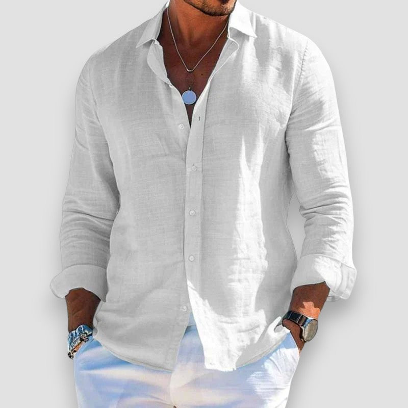 Christopher - Lightweight Button-Up Shirt