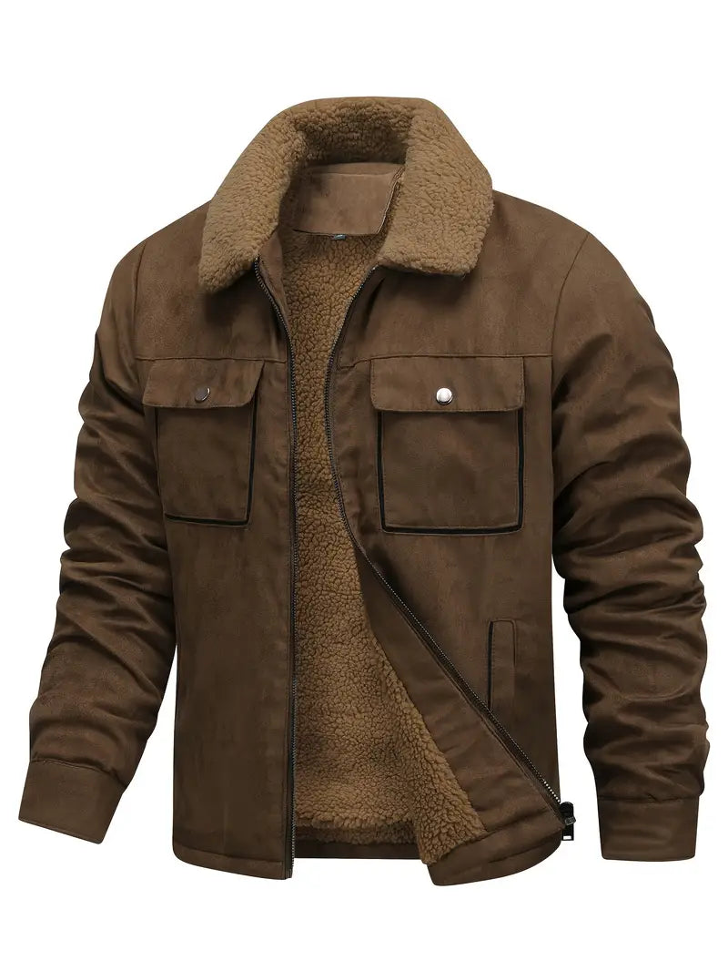 Grigory | Borg Collar Zip Jacket